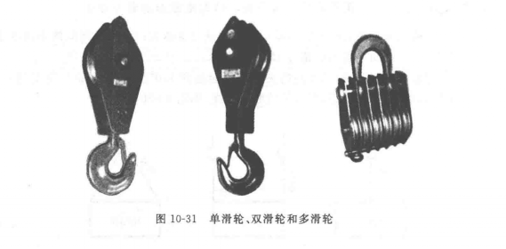 單滑輪、雙滑輪和多滑輪